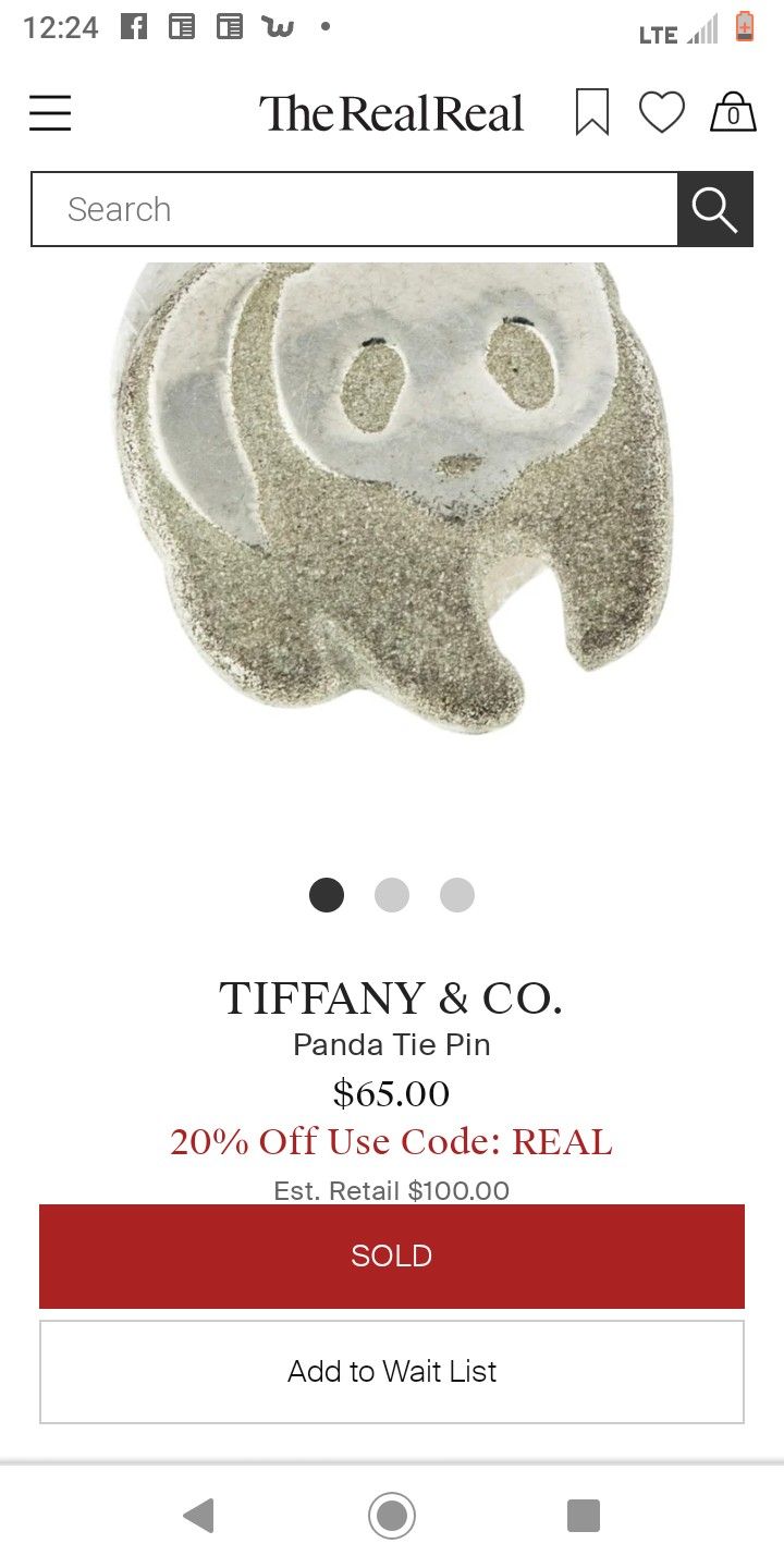 Tiffany polar bear 925