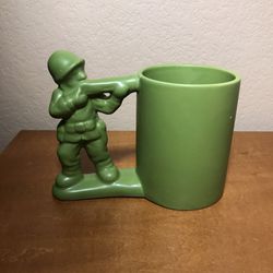 Big Mouth Toys Green Army Man Collectible Mug Coffee Tea Thumbnail