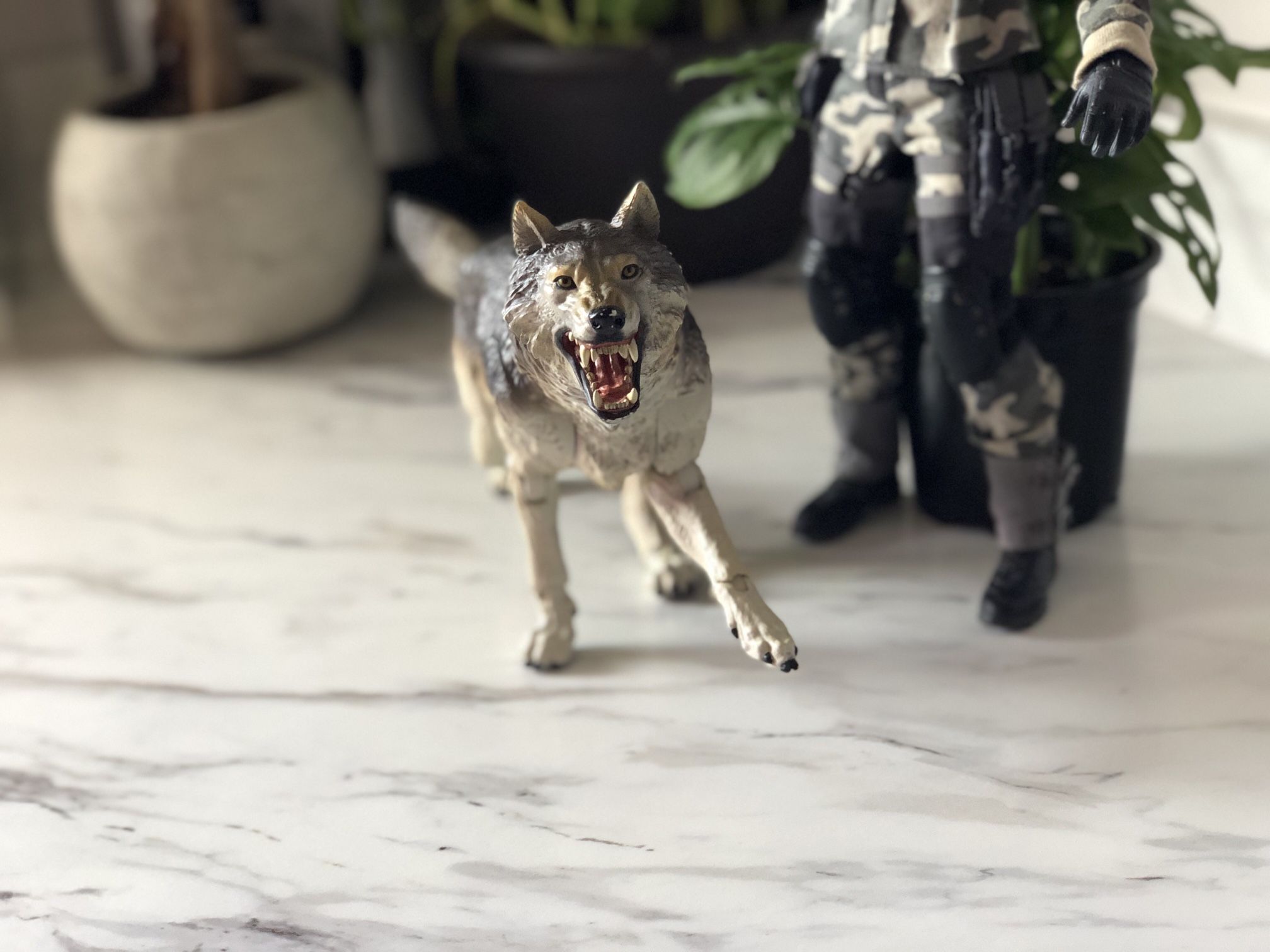 Sideshow Collectibles Exclusive 1/6 Scale Snake Eyes Timer Wolf Action Figure