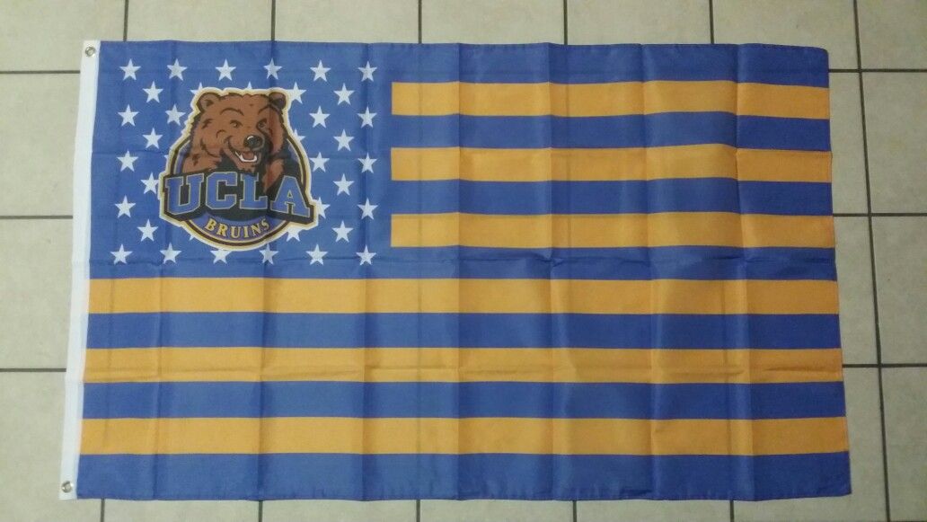 Brand New NCAA PAC 12 UCLA Bruins Flag 3ftX5ft