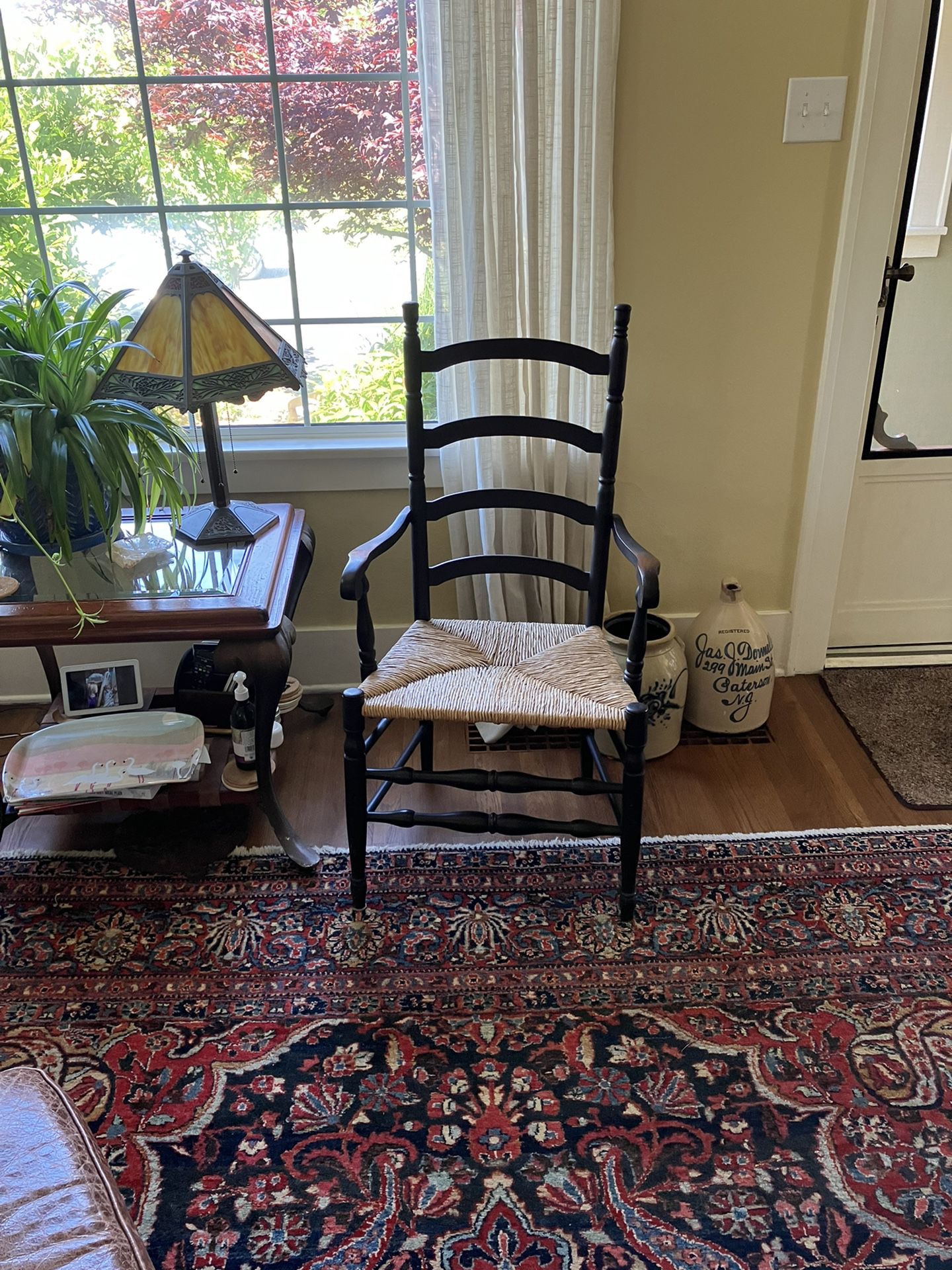 Antique Ladder Back Chairs 