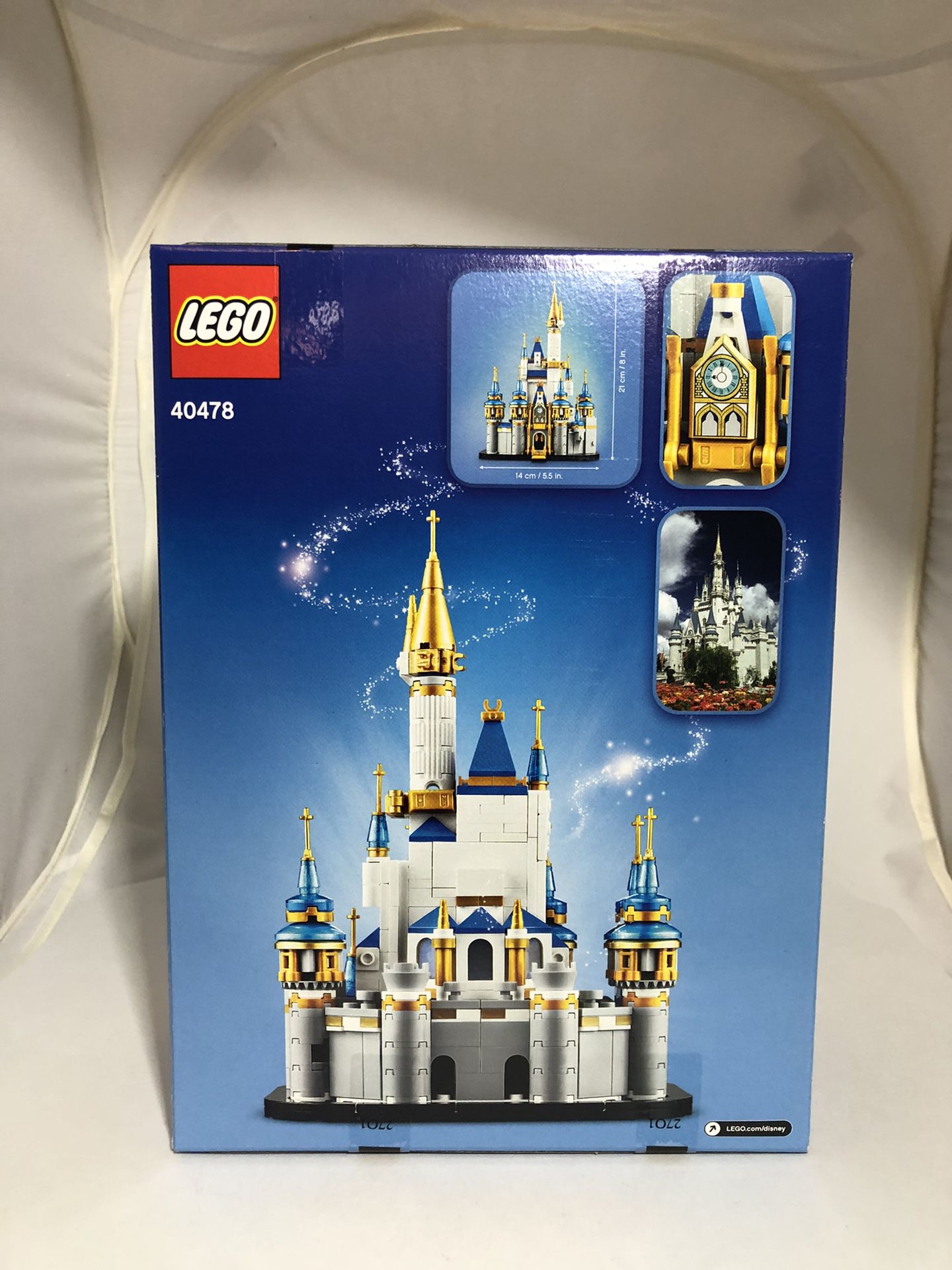 LEGO 40478 Walt Disney World Mini Disney Castle 50th Anniversary Brand New & Sealed