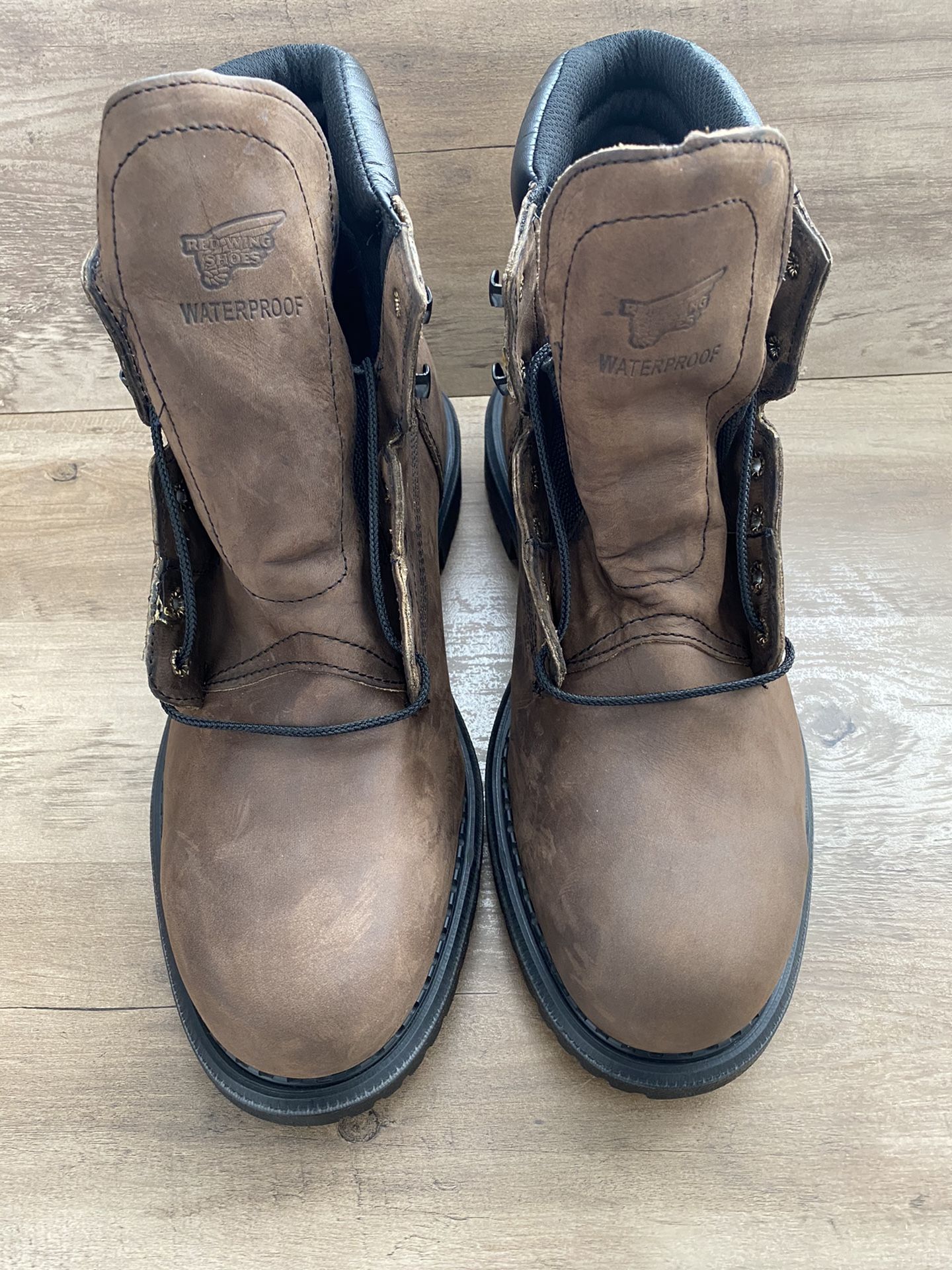 Red Wing Work Boots 2206 6-Inch Steel Toe Insulated Waterproof Size 13 E2 ASTM