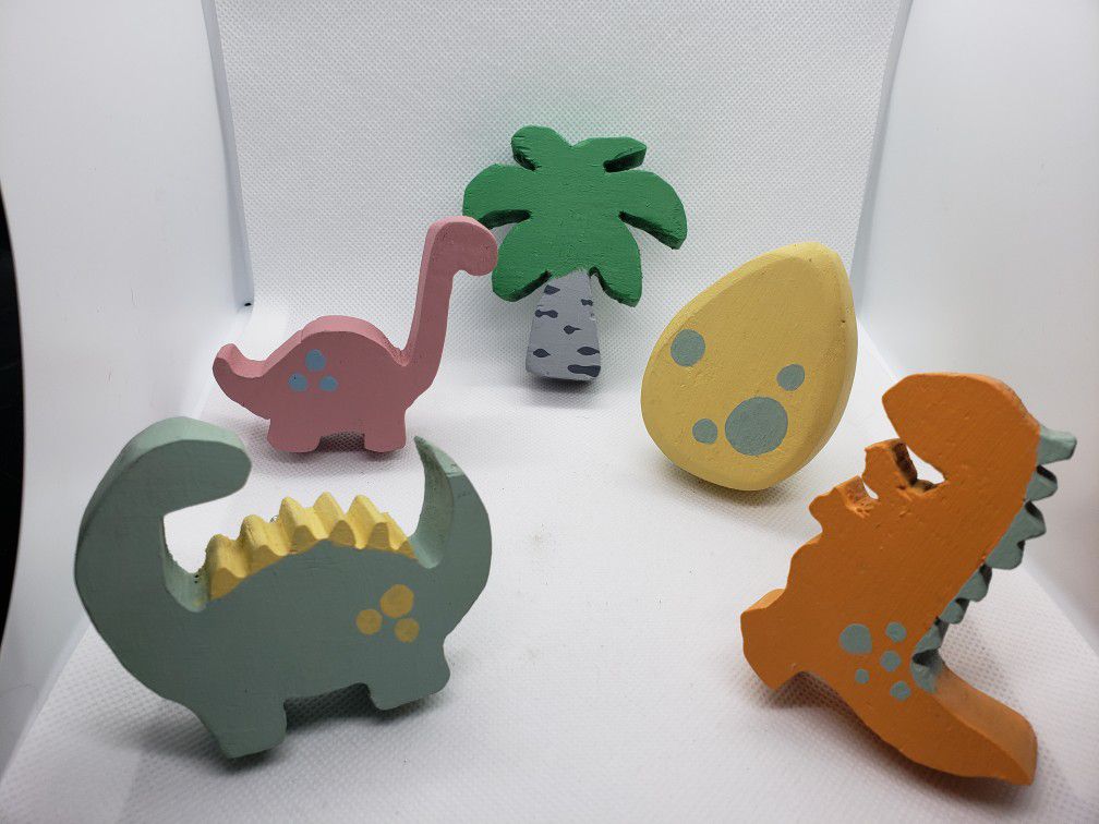 Hand Made Dinosaur Knobs For Kids Dresser Or Changing Table 