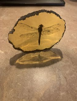 Amber Resin Dragonfly Thumbnail