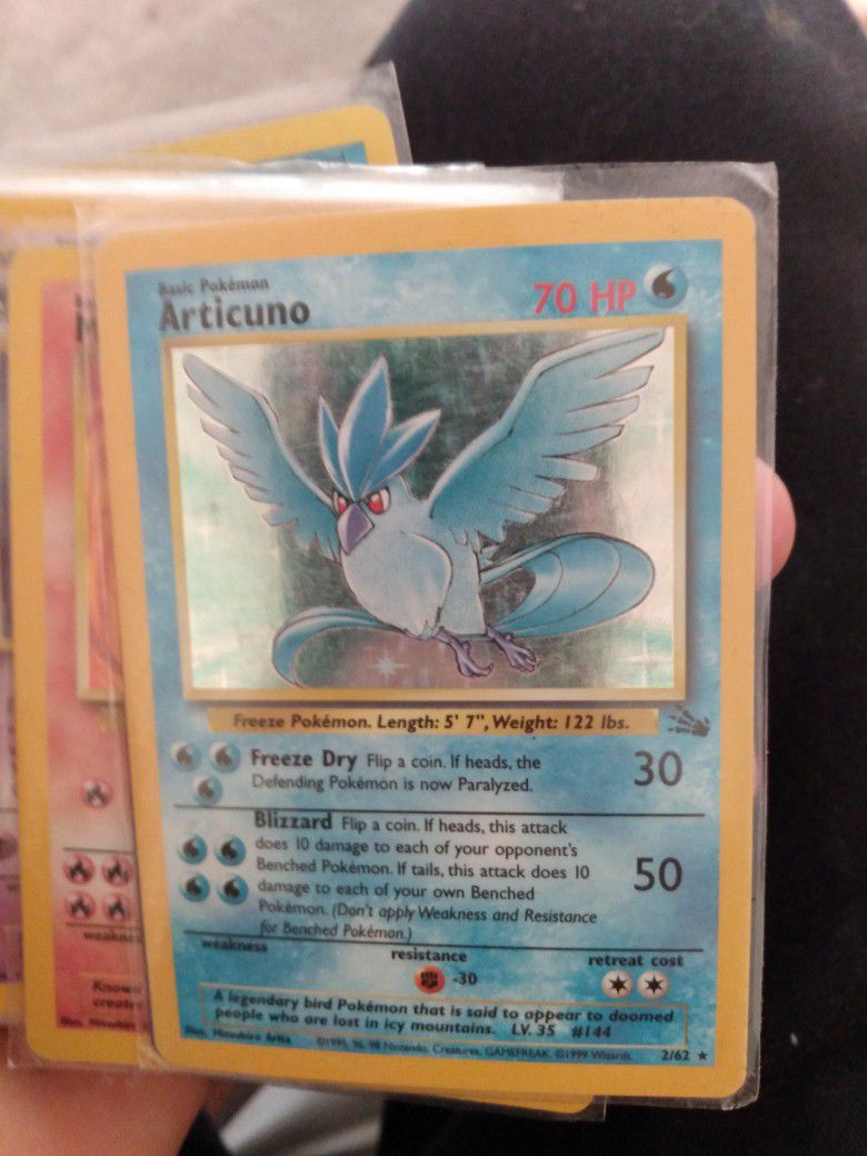 Pokemon Cards From 1995 First Edition And Promo Edition  And More