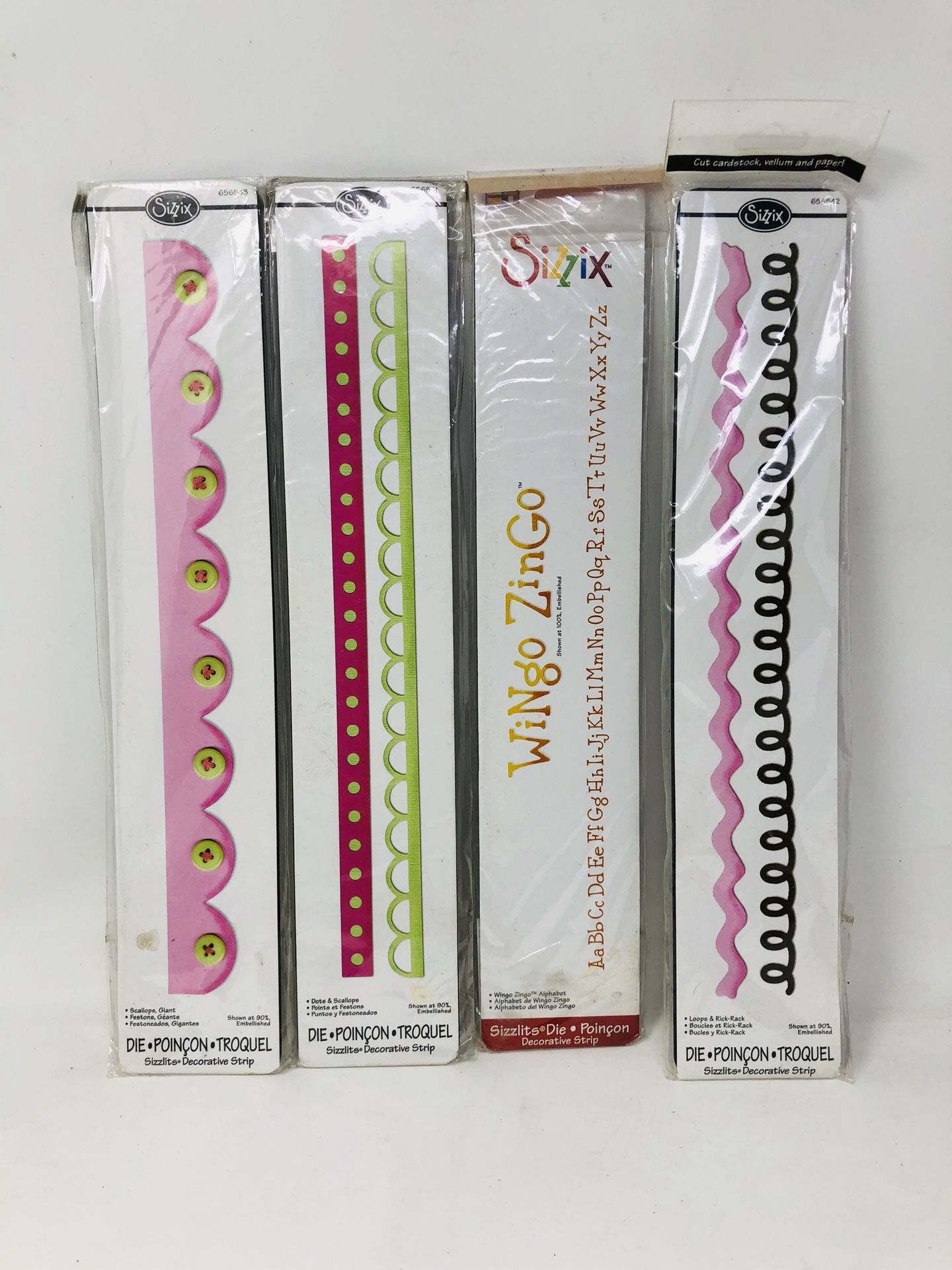Sizziz die set of 4