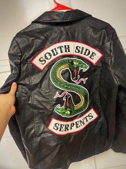Riverdale Southside Serpents Faux Leather Jacket Thumbnail