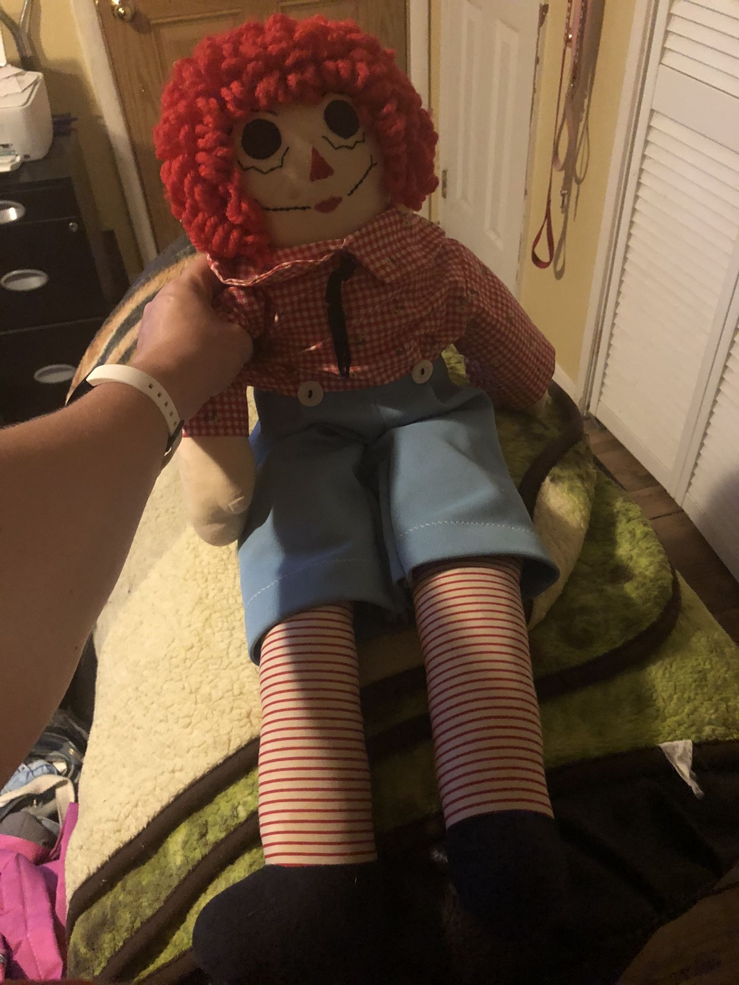 Raggedy Andy doll