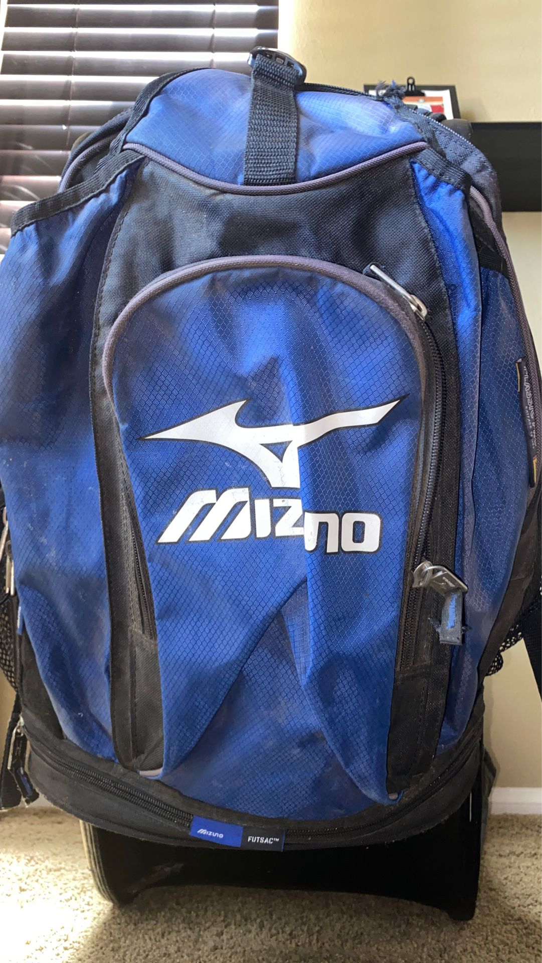 Mizuno baseball backpack