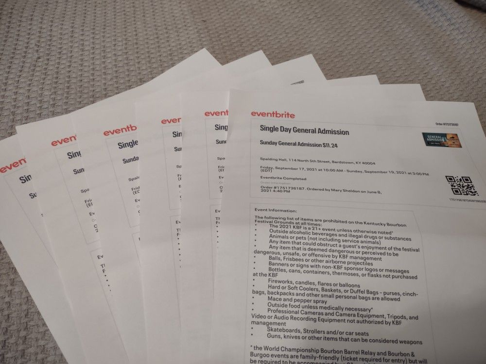 Bardstown Bourbon Festival Tickets