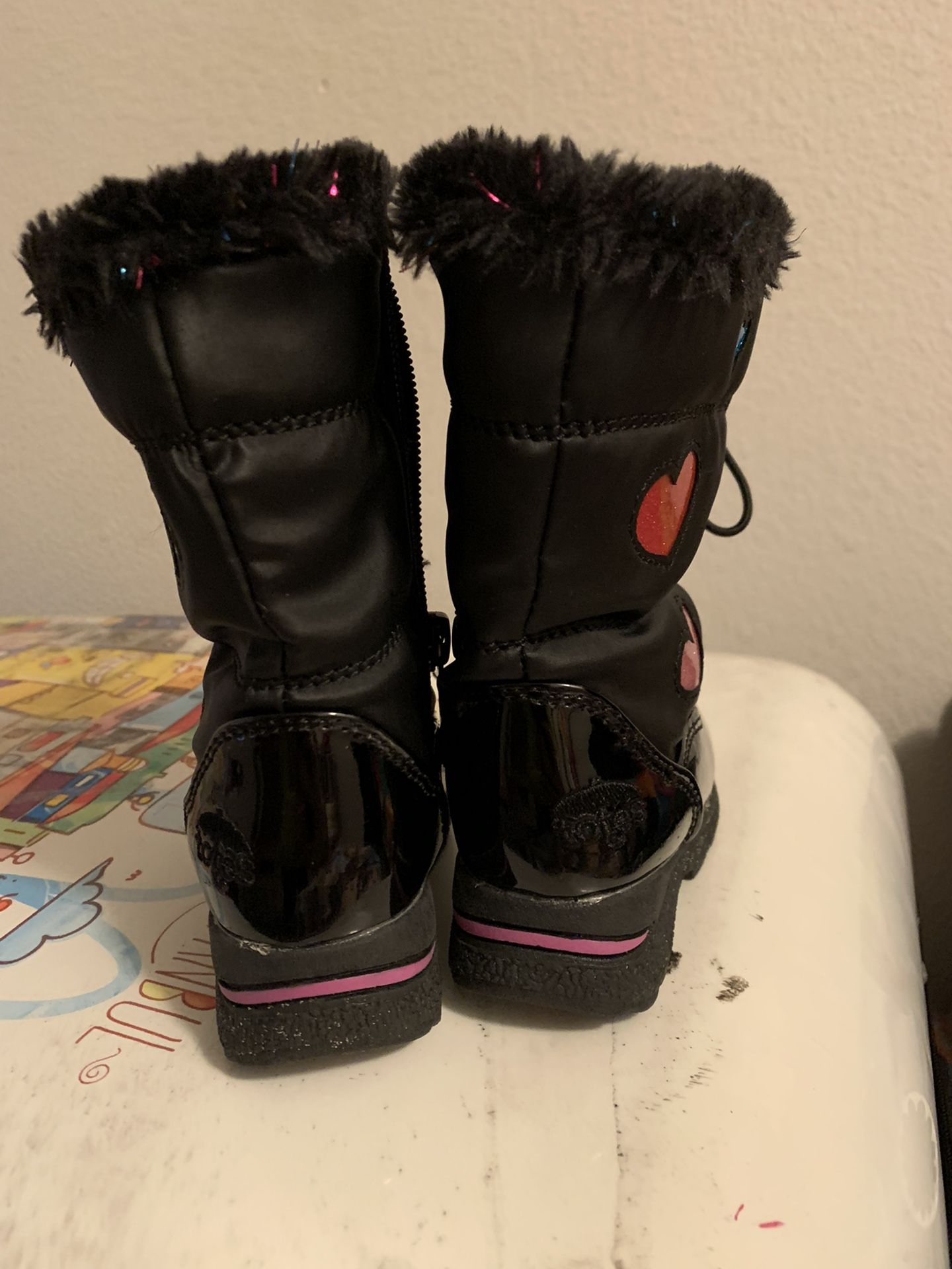 Baby Toddler Snow Boots Size 5
