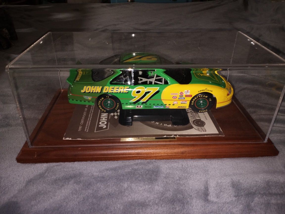 1997 Limited Edition Hand Crafted 1/18th Scale John Deere Motorsports Stock Car