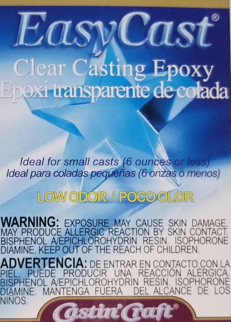 Easy Cast Clear Casting Expoxy for Arts and Crafts