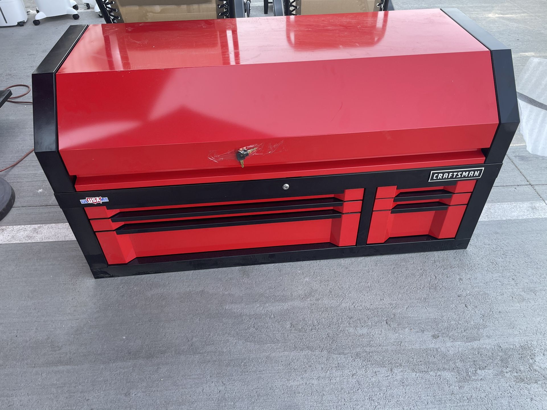 Me Llegó Esta Caja De Herramienta Craftsman Profesional Nueba Con 2 Llaves Mide 54 Pulgadas Valley Premiere Storagecdetras Del Pollo Loco En El Ce