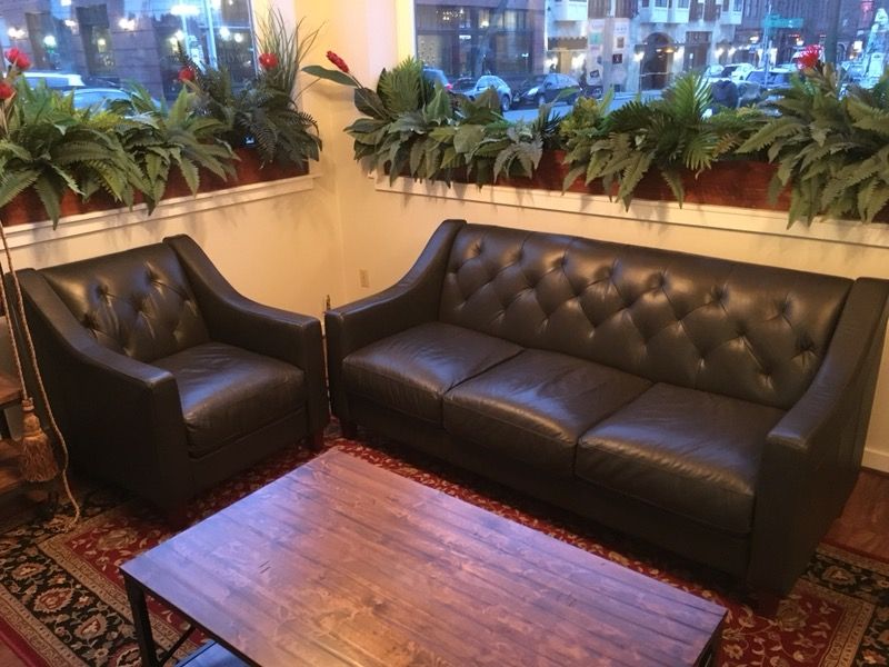 Macy S Claudia Ii Genuine Leather Sofa And Chair For In Seattle Wa Offerup Macy S Claudia Ii Genuine Leather Sofa, Claudia Ii Leather Sofa Living Room Furniture Collection