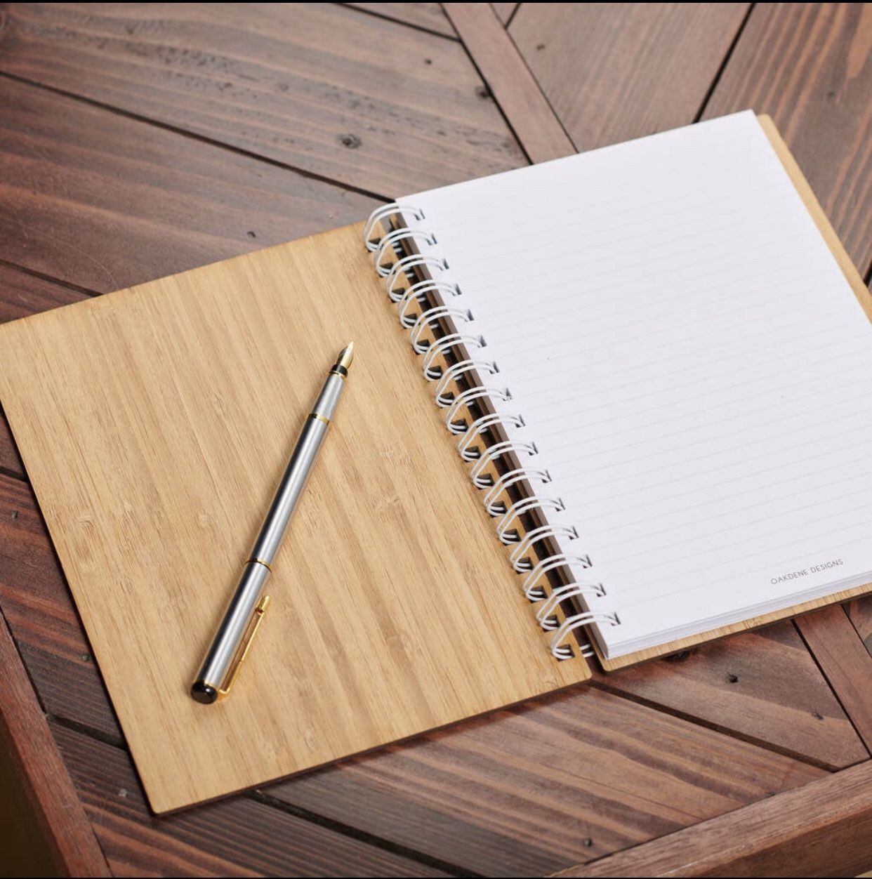 Real Authentic Bamboo Notebook