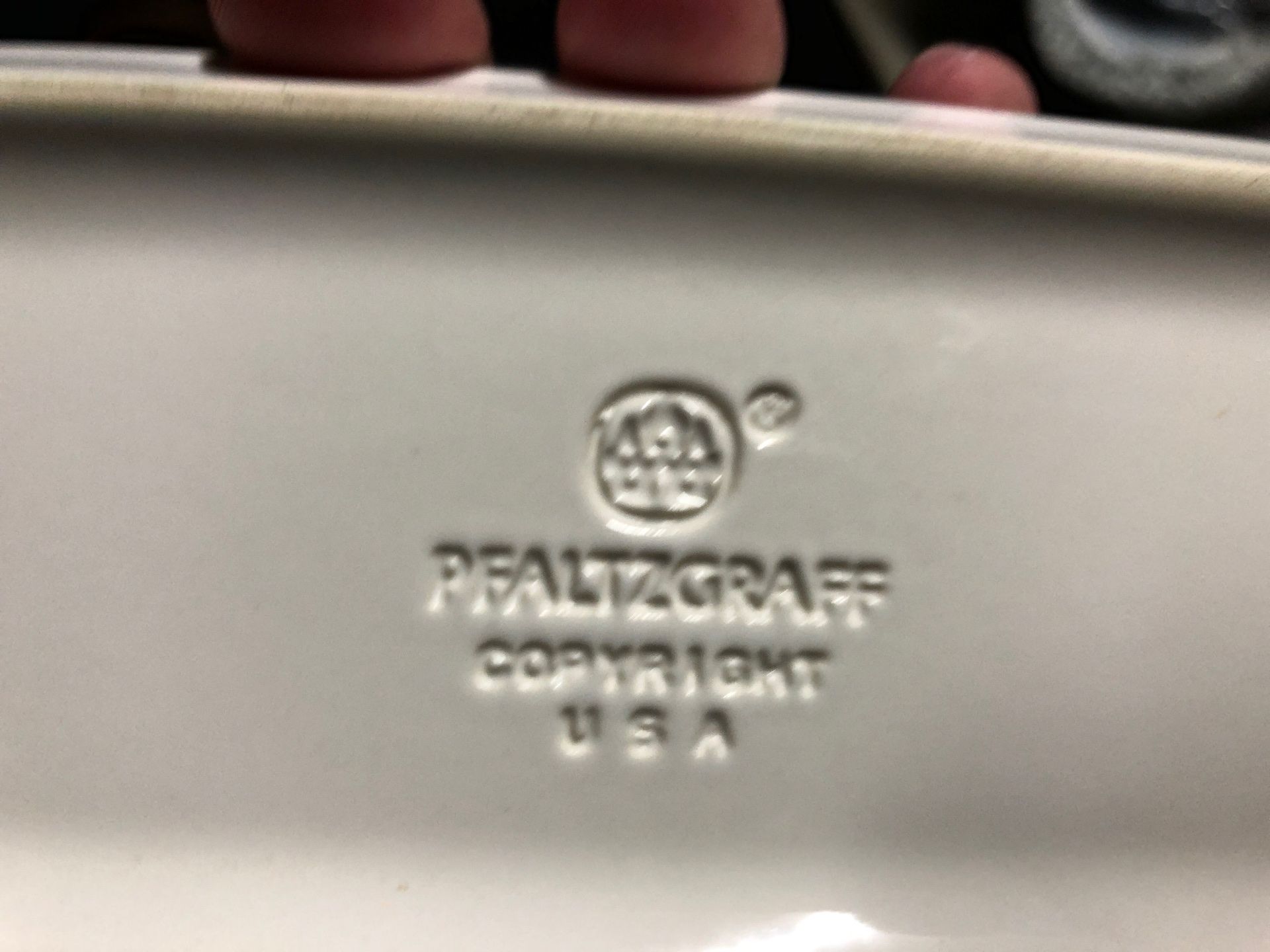 Pfaltzgraff USA butter dish