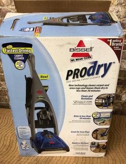 Bissell  Carpet, Rug  & Upholstery Cleaner PRO DRY Model. Barely used. Can't Purchase Anywhere. Thumbnail