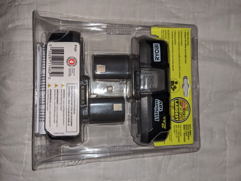 Ryobi Battery 2pack