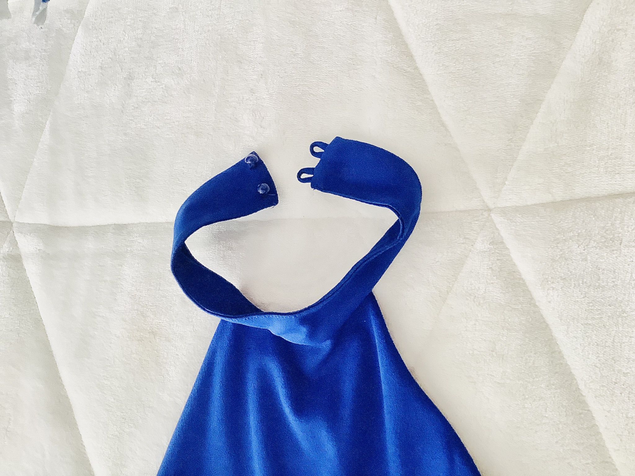 Macy’s Royal Blue Halter Party Dress