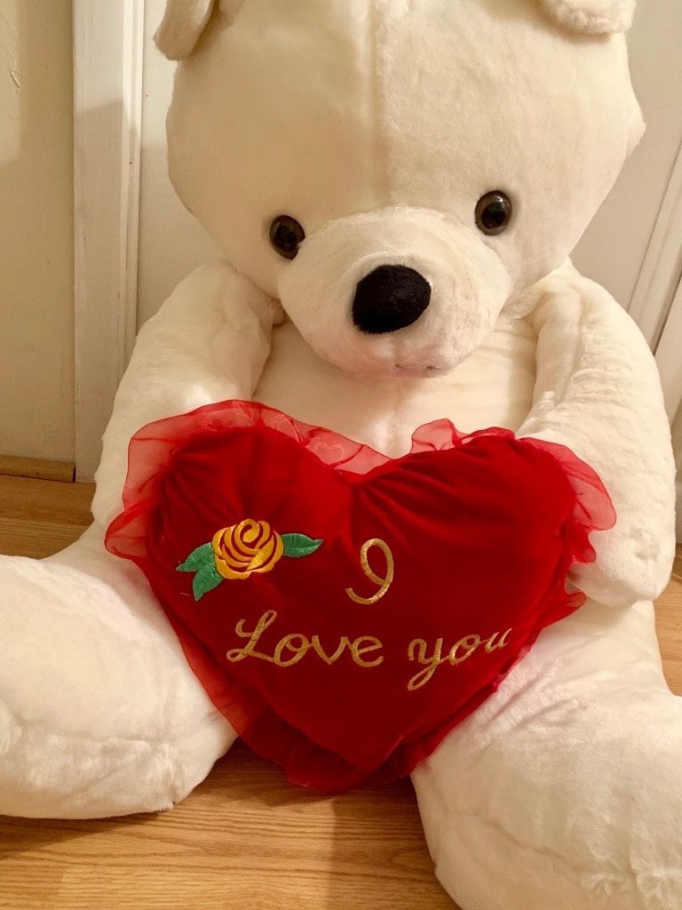 Giant I Love You Bear