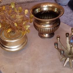 Misc Brass Items Lot Of 3 Thumbnail