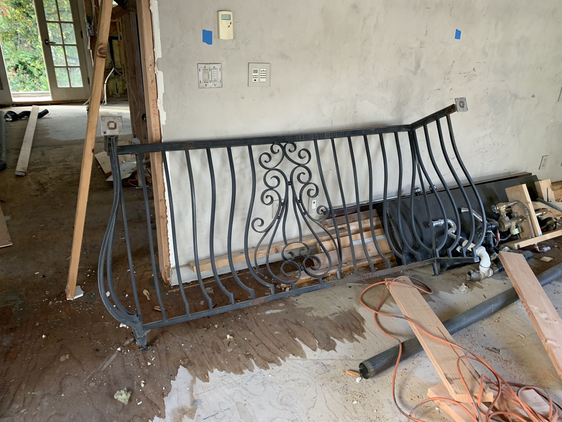 Metal Solid Deck Patio Railing