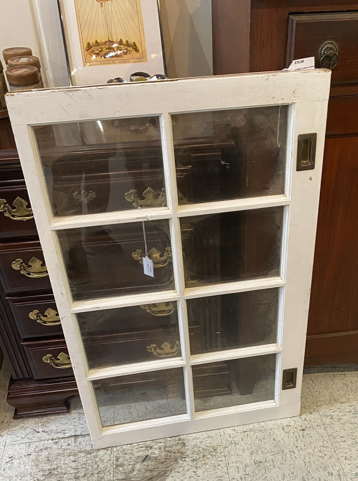 8 Lite Divided Lite Window Sash Vintage