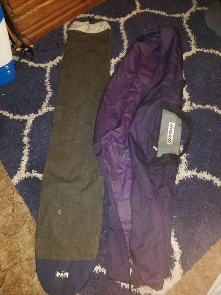 Vintage snowboard bags