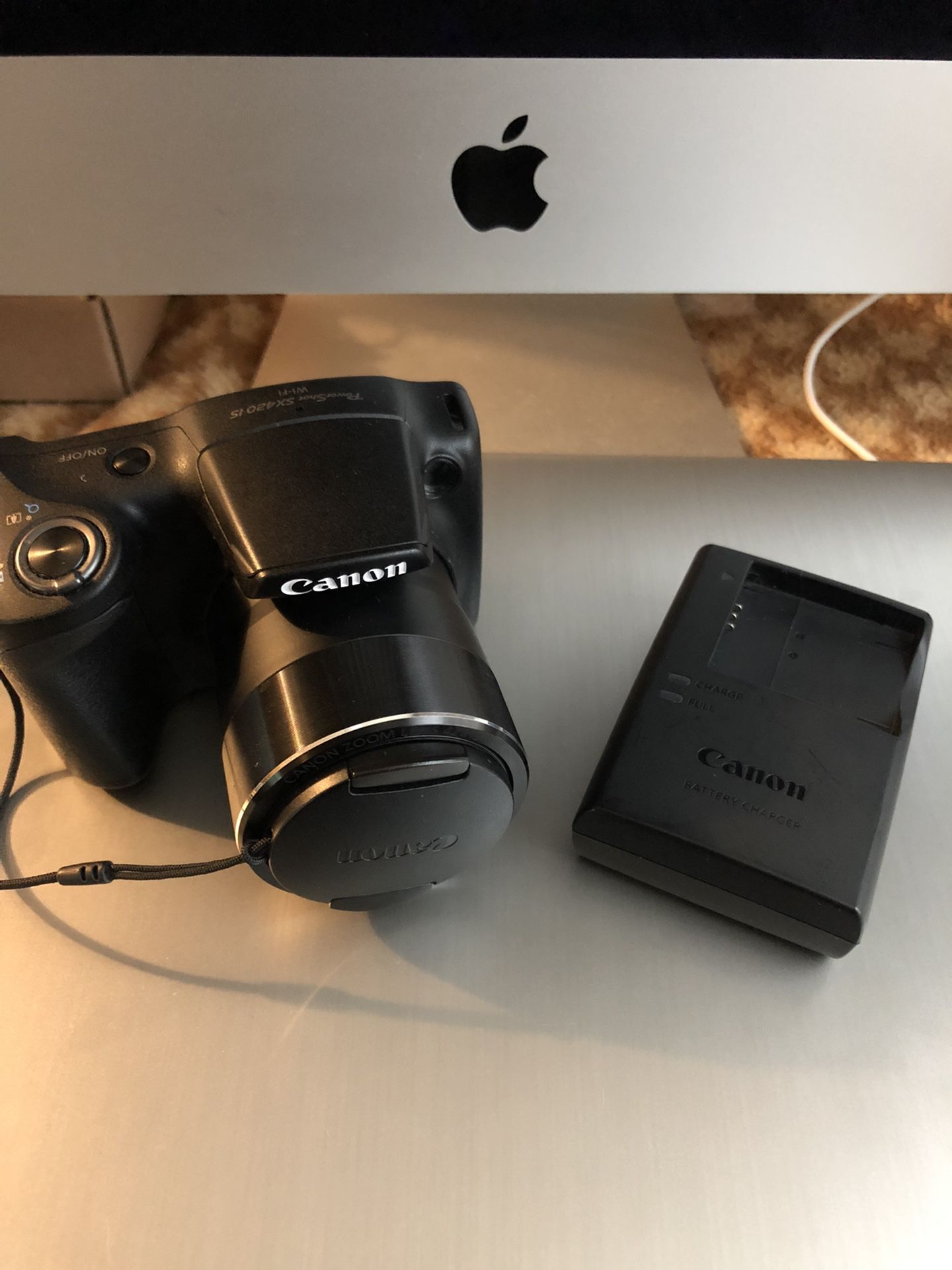 Canon PowerShot SX420 IS Optical Zoom Digital Camera - Black - Canon Camera