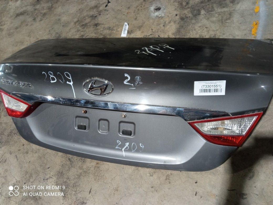 Trunk Lid For 2011 Hyundai Sonata Stock 92809