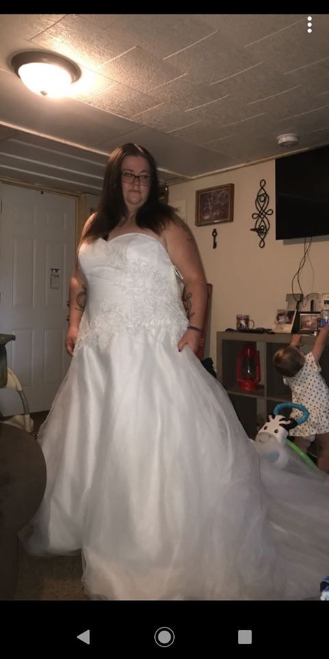 David’s bridal wedding dress