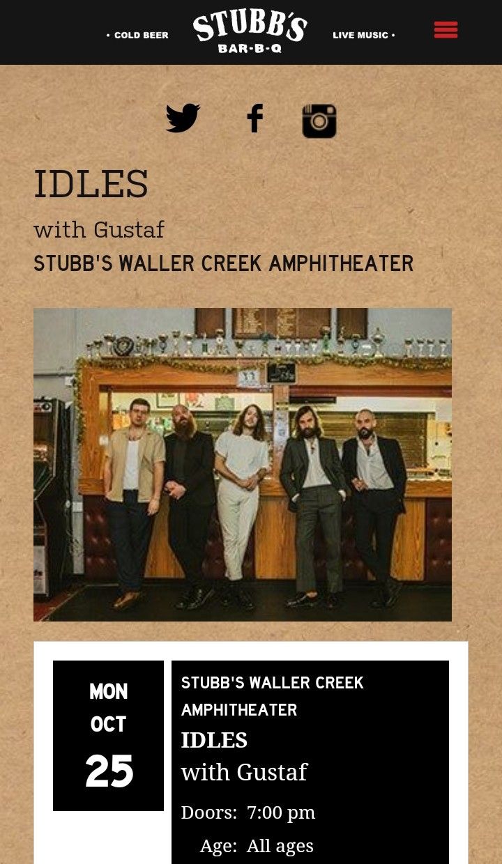 IDLES TICKETS FOR SALE
