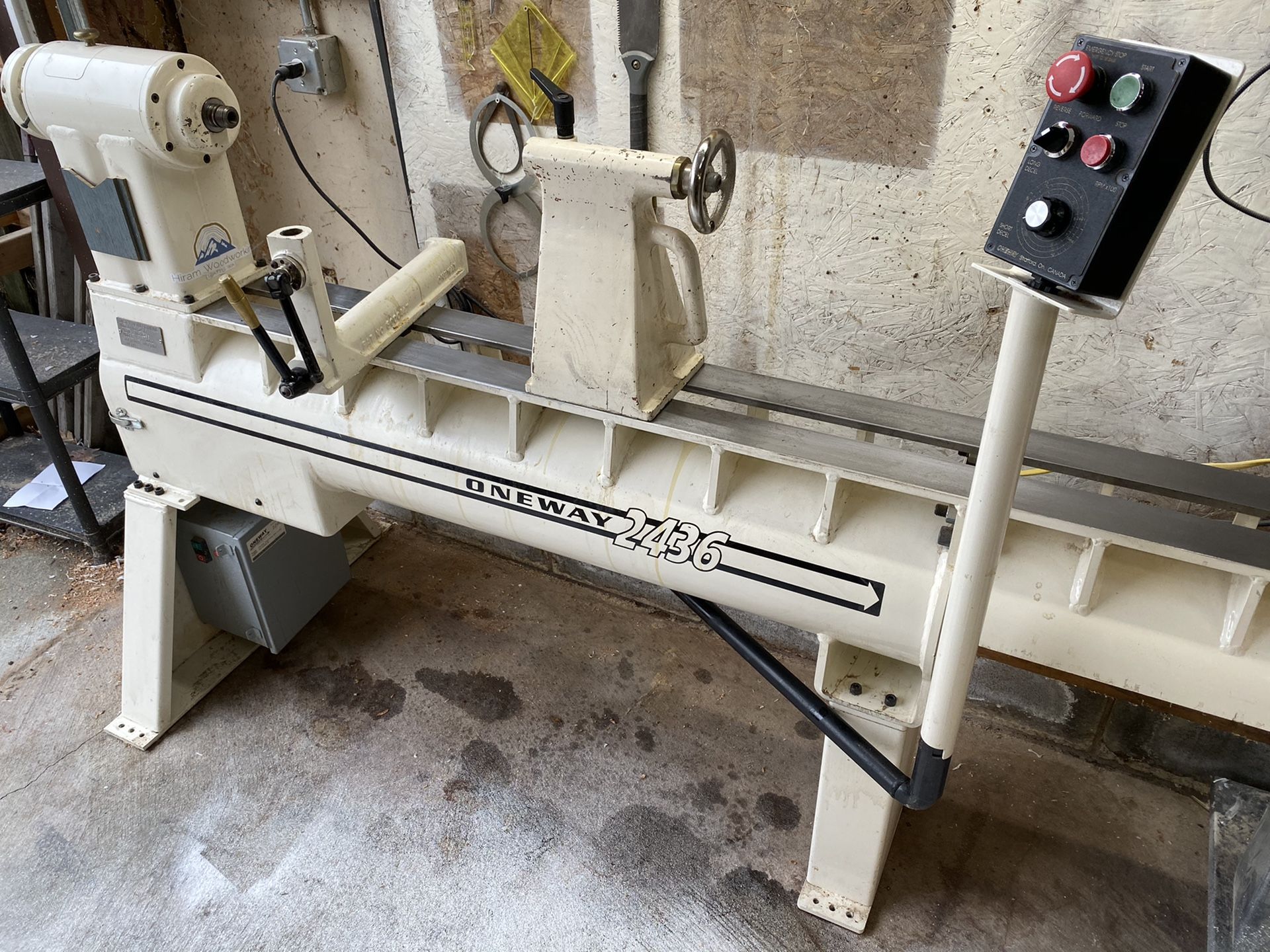 OneWay 2436 wood turning lathe for Sale in Seattle, WA OfferUp