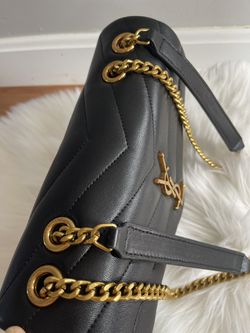 Black %100 High Quaility Leather Y  S  L Women Shoulder Bags  Thumbnail