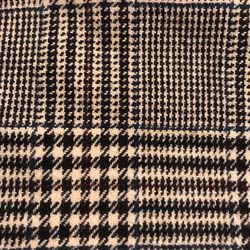 Men's Houndstooth Trench Coat 46 Stratford Clothes Long Winter Dress Jacket Thumbnail