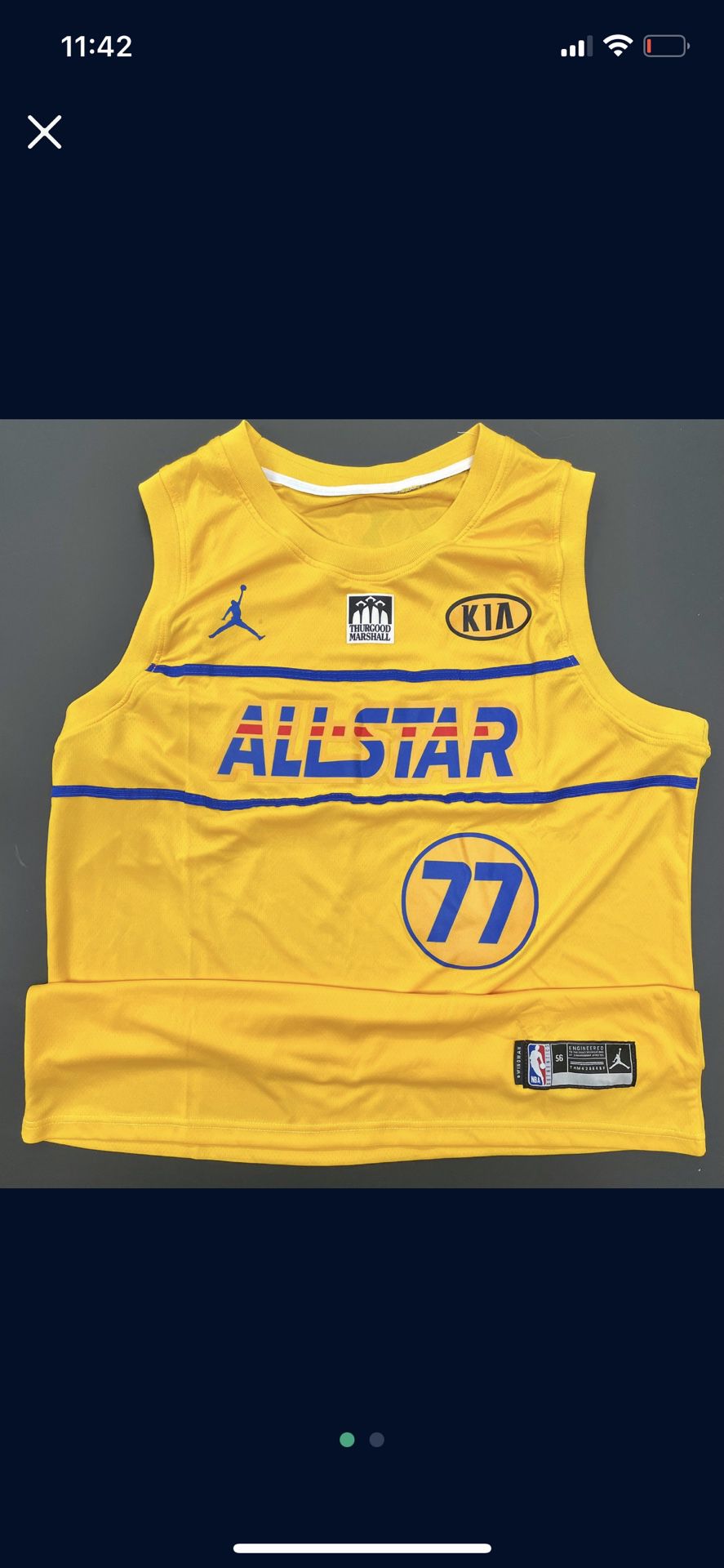 Luka Doncic ALL-Star Jersey Sizes (Small - XXL) 