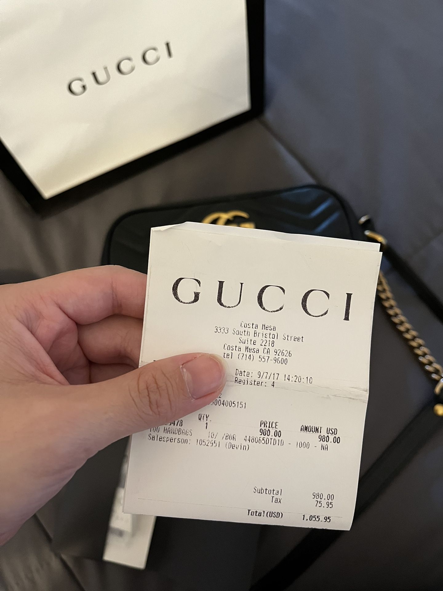 Gucci Marmont (AUTHENTIC)