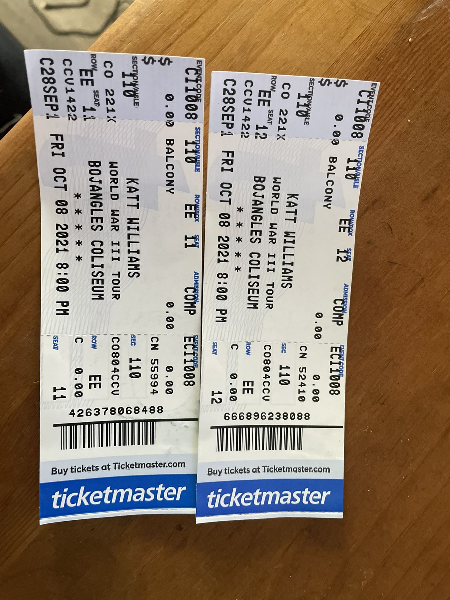 Katt Williams WW3 Tickets