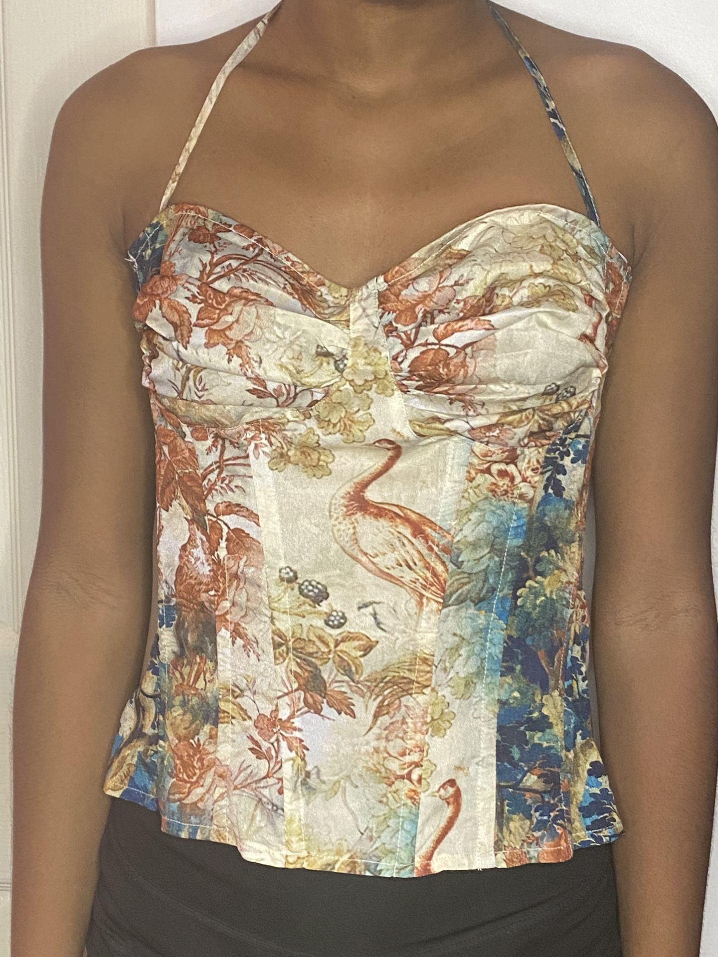 Renaissance Halter Neck Blouse