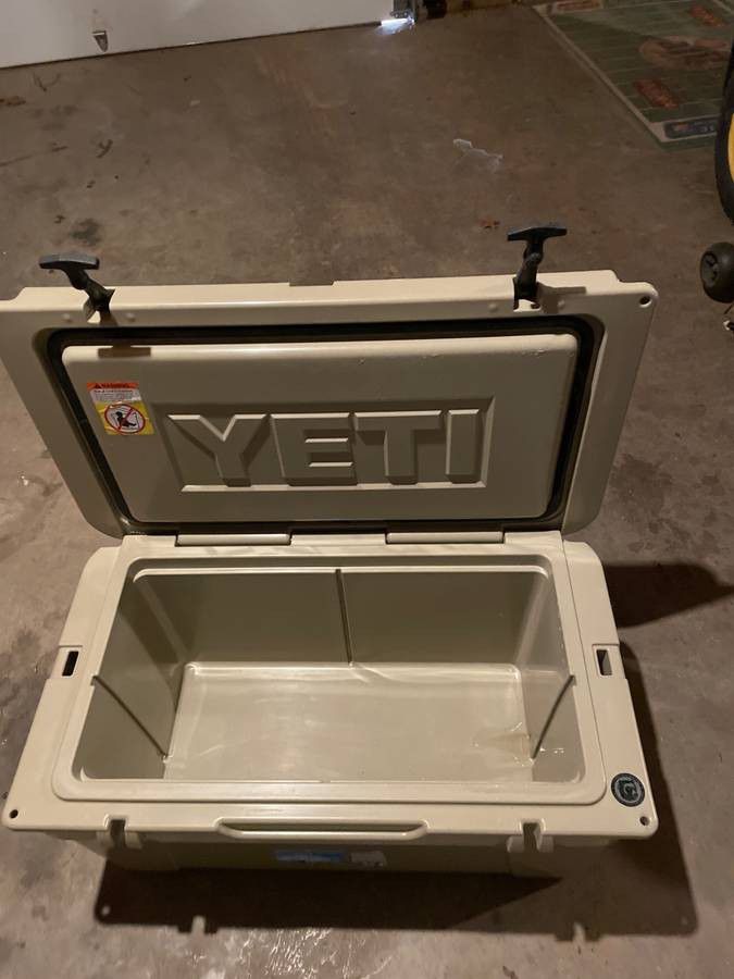 Tan Colored Yeti Cooler New With Tags 