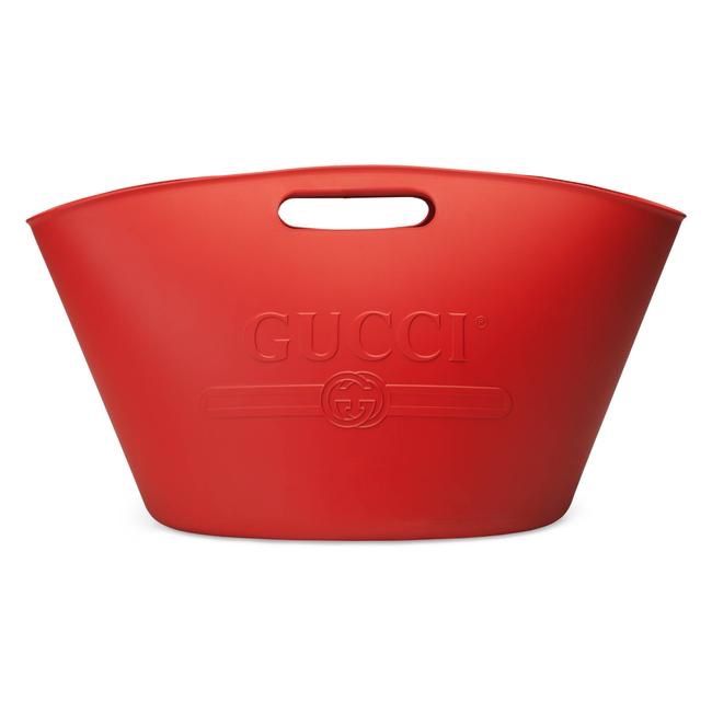 Gucci rubber tote bag