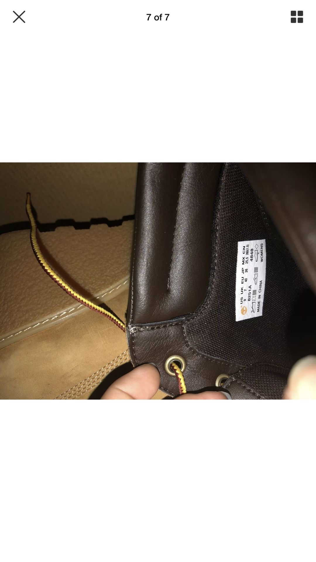 Timberland Women’s Amston 6 Inch High Heel Boots Size 9