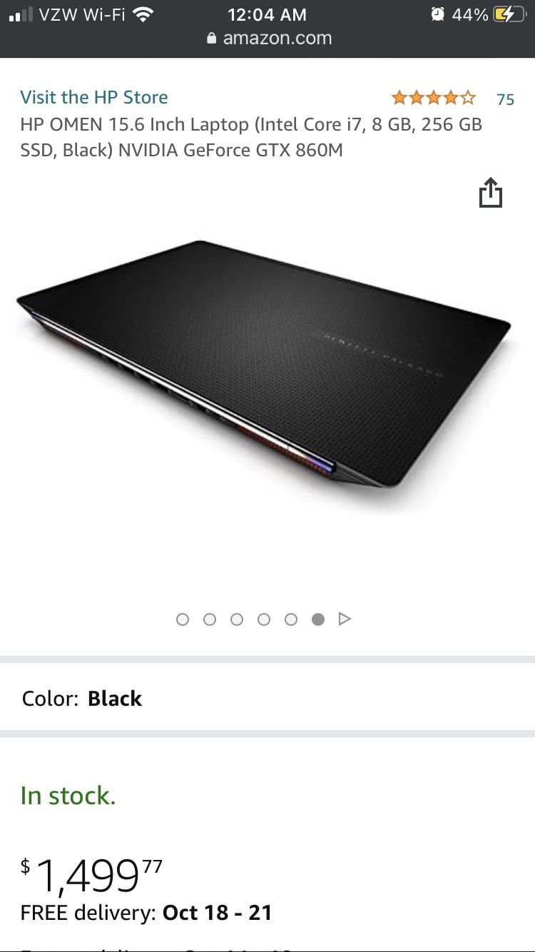 Hp Omen Gaming Laptop