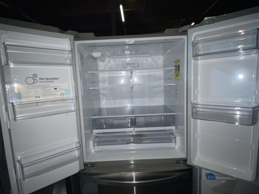 26.2 cu.ft. French Door Smart Refrigerator with Wifi Enabled in Stainless Steel