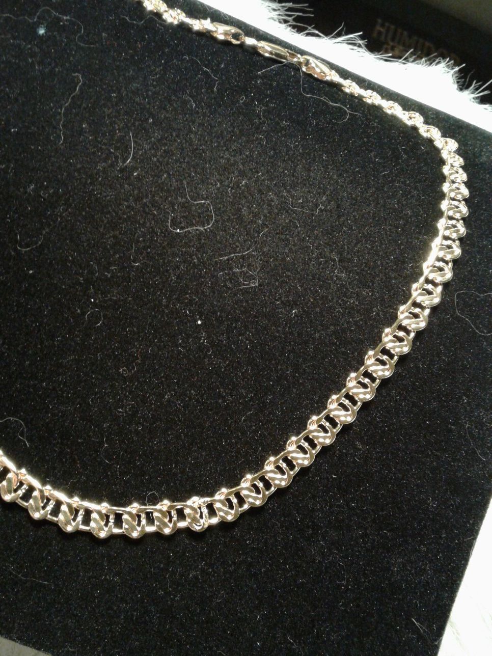 20"18k gold filled Snail Wheat LINK Chain