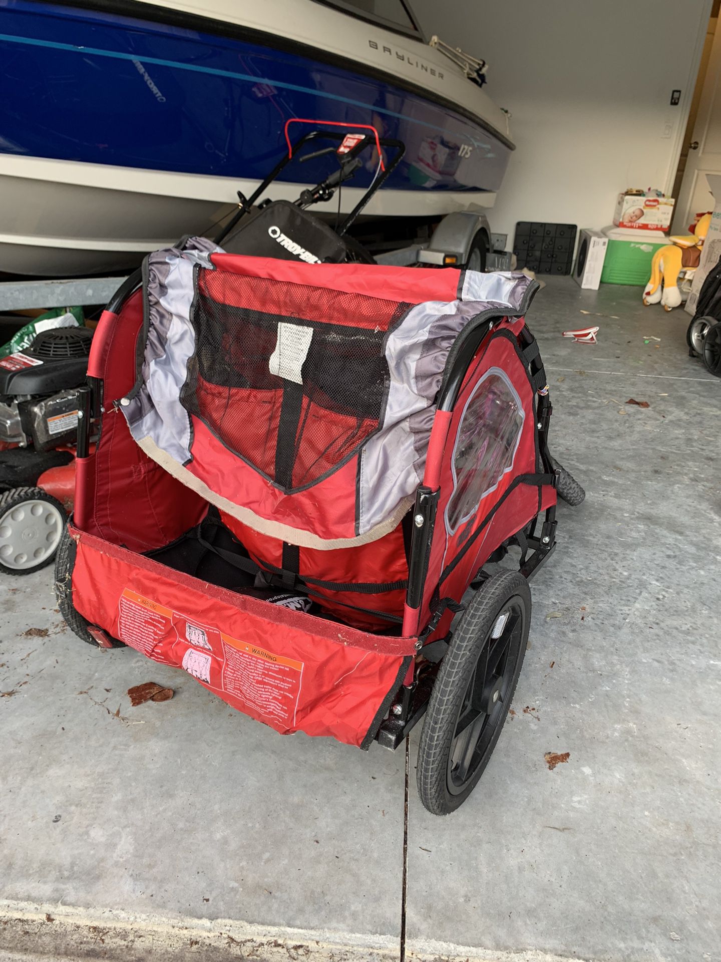 Instep Bicycle Trailer Kids Double 