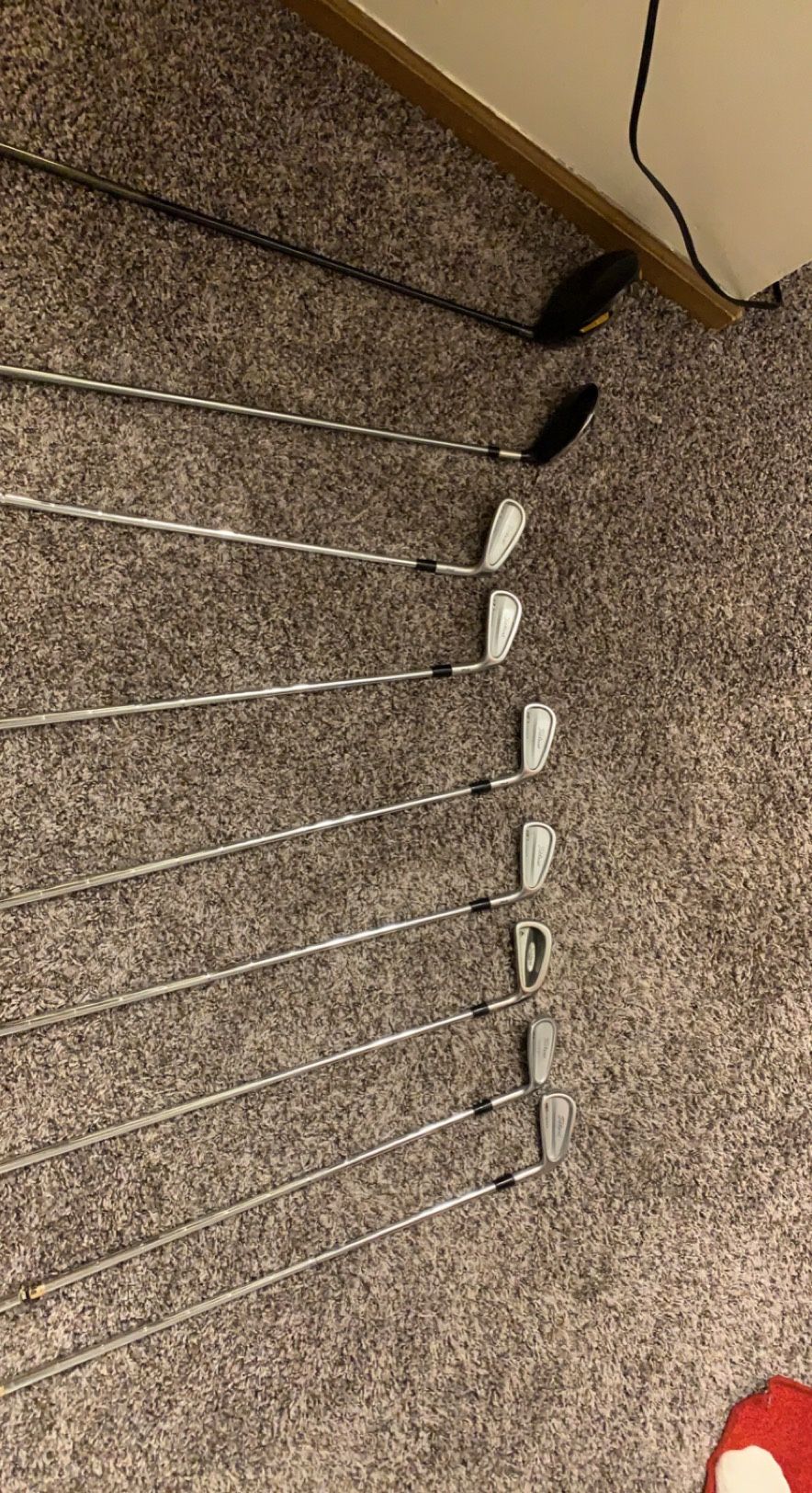 Titleist cb712 Irons, Cobra drivers
