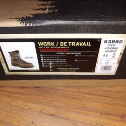 New Work Boots Steel Toe Size 11 Thumbnail